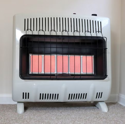Mr. Heater 30,000 BTU Wall or Floor Mount Indoor Natural Gas or Liquid Propane Vent-Free Radiant Heater