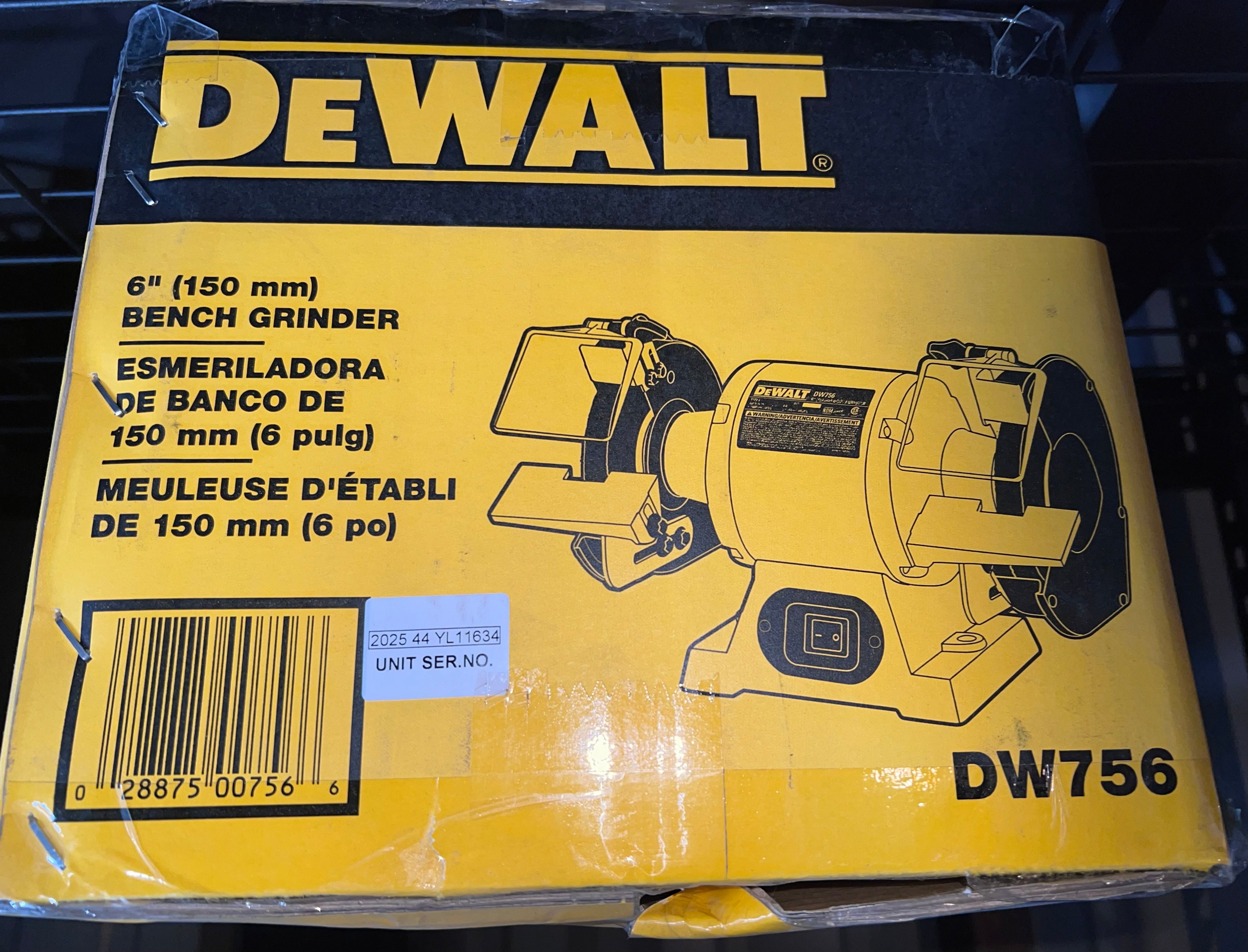 DeWalt 6" Bench Grinder