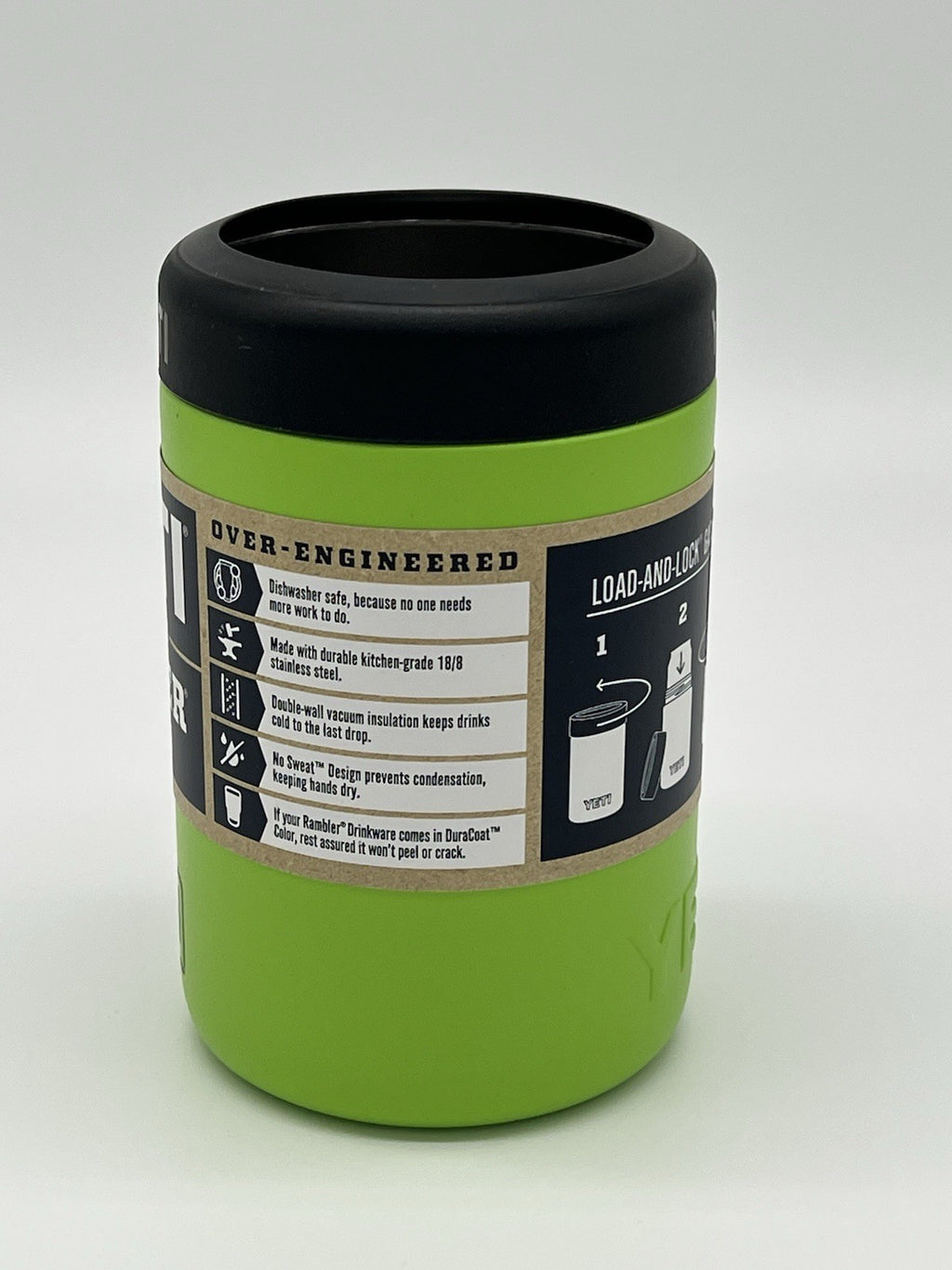 YETI Colster  VENOM Green Rambler 12 Oz Can Holder NEW