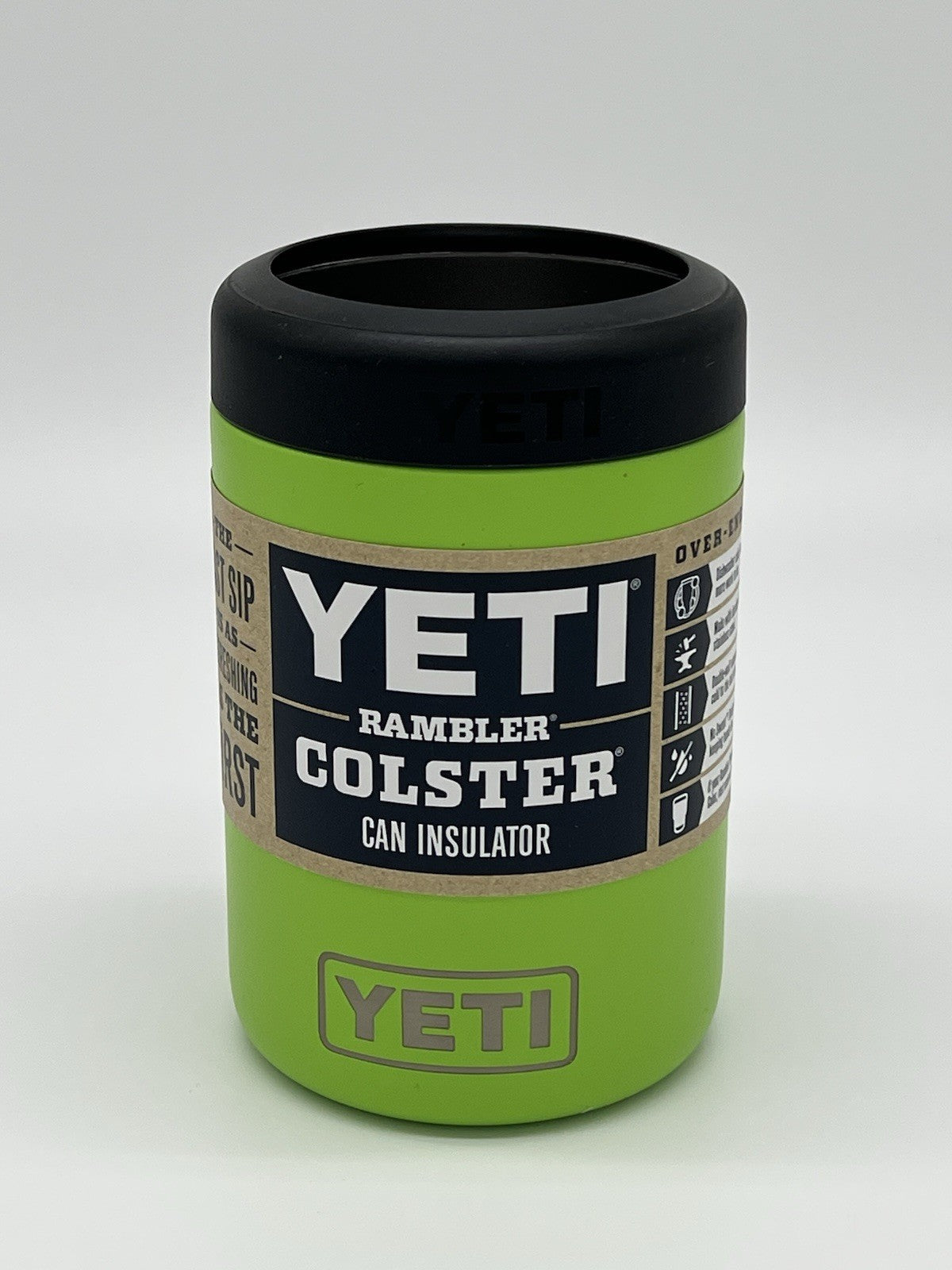 YETI Colster  VENOM Green Rambler 12 Oz Can Holder NEW