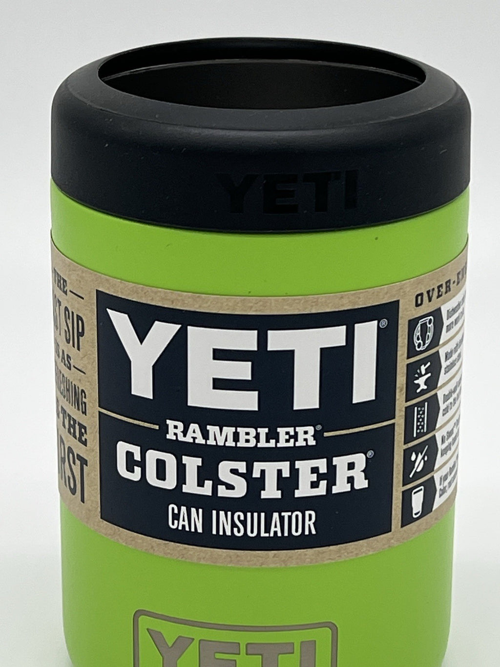 YETI Colster  VENOM Green Rambler 12 Oz Can Holder NEW