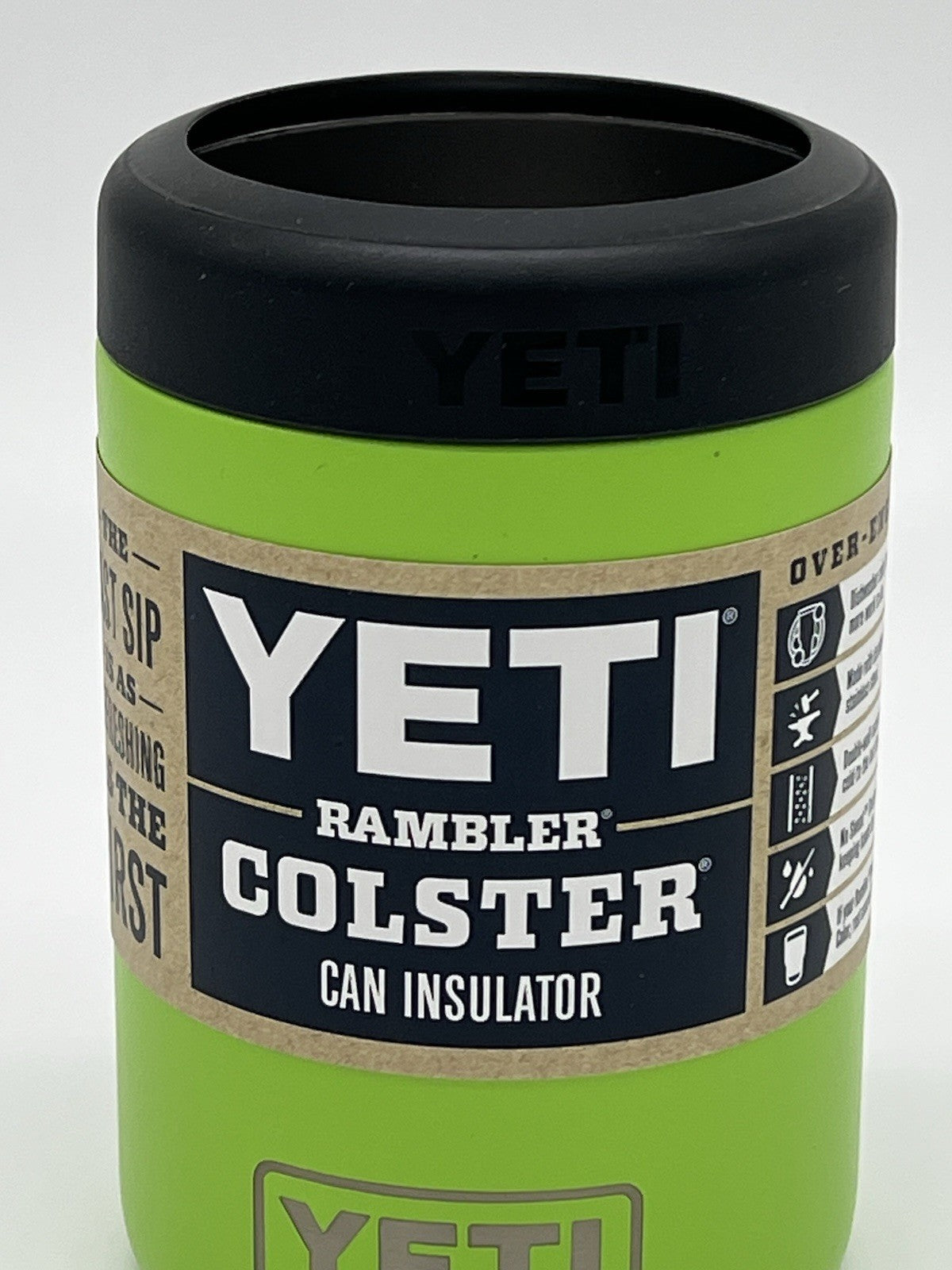 YETI Colster  VENOM Green Rambler 12 Oz Can Holder NEW