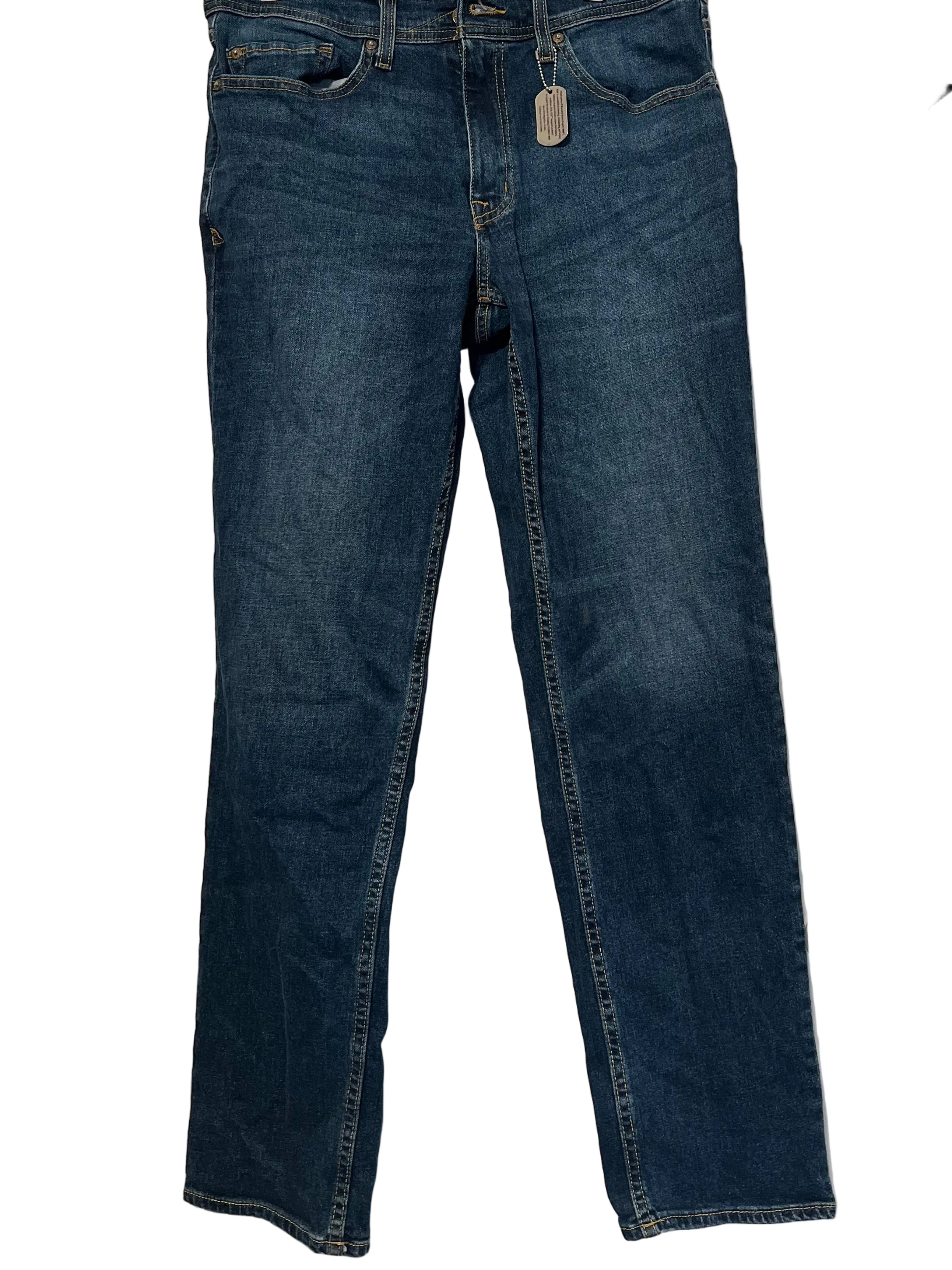 Devil Dog Slim Straight Blue Jeans 32/32