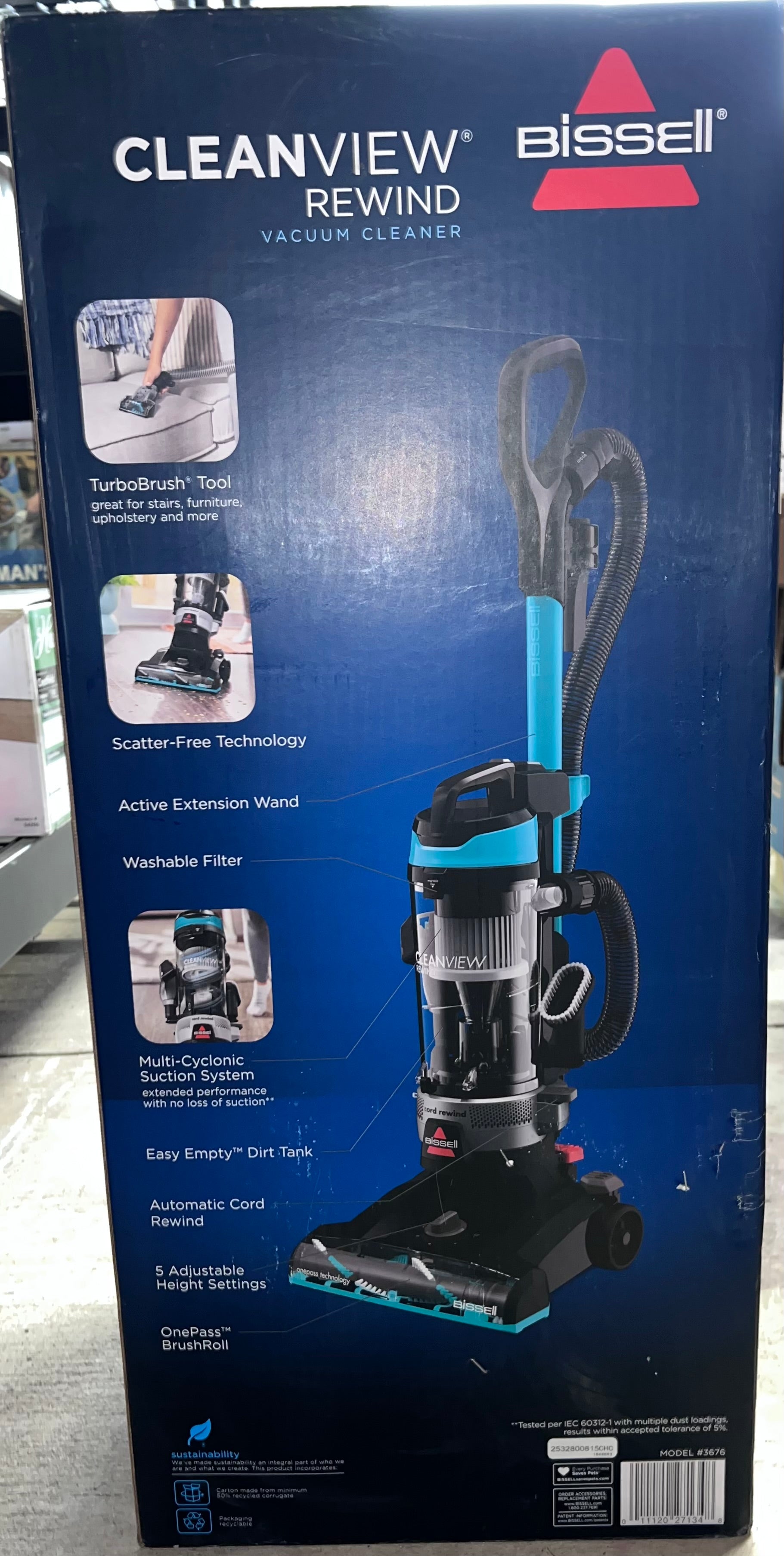 Bissell Vacuum - Cleanview Rewind