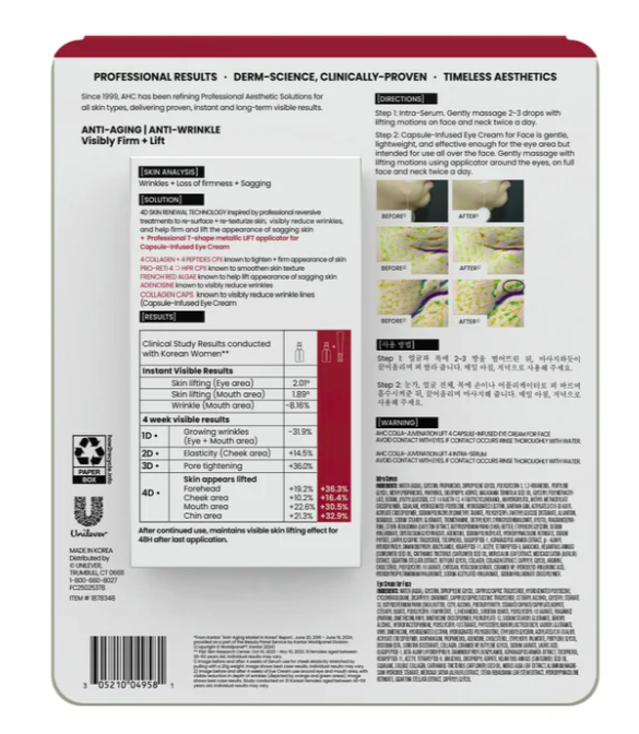 AHC Pro Shot + Serum Anti-Aging Anti-Wrinkle