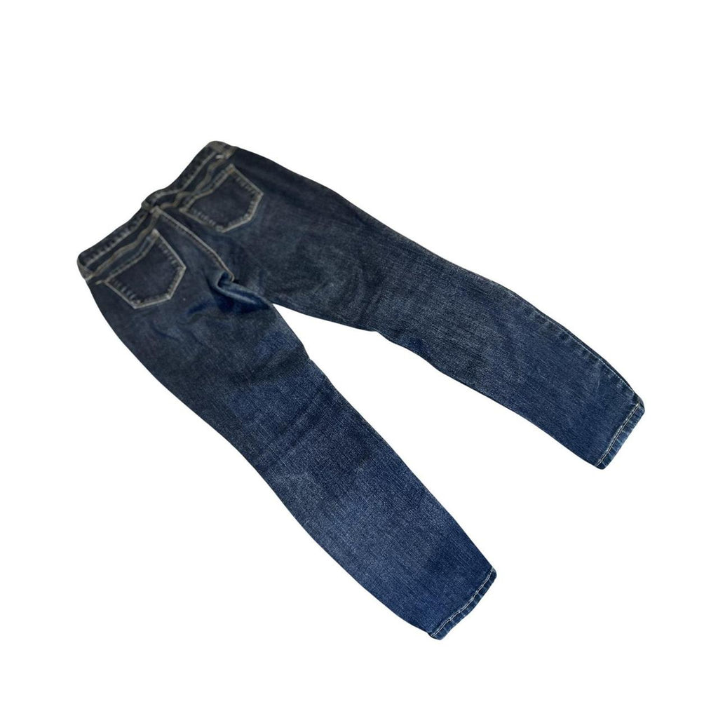 Crown & Ivy Women's Blue and Navy Jeans 2 Short
