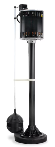Zoeller 1/2-HP 115 -Volt 65-Gallon Cast iron Pedestal sump pump