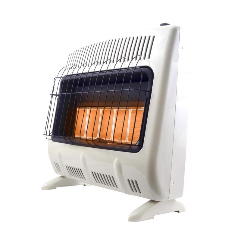 Mr. Heater 30,000 BTU Wall or Floor Mount Indoor Natural Gas or Liquid Propane Vent-Free Radiant Heater