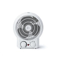 Perfect Aire Electric Fan Forced Fan Heater, 9 IN, White, 1500W